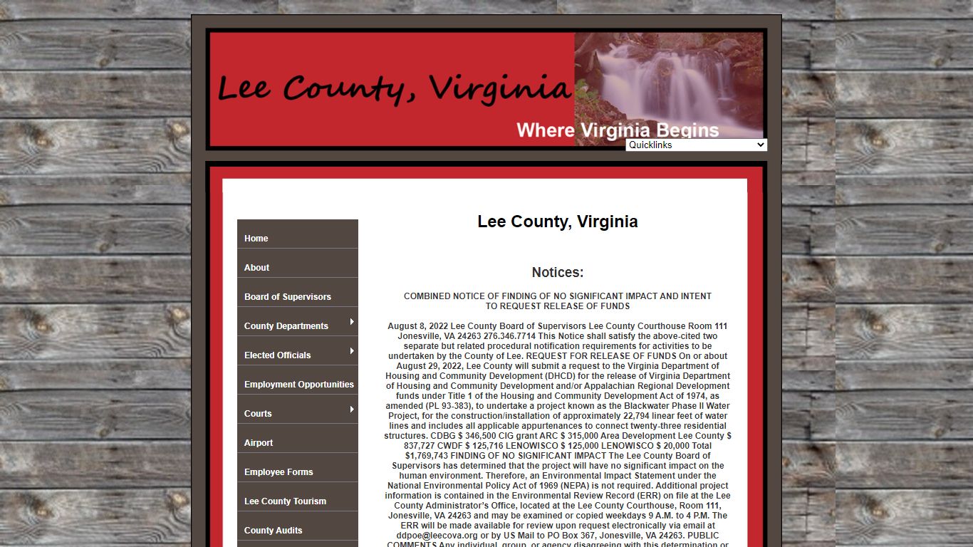 Lee County Virginia